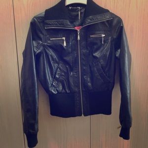 F2 By Jou Jou pleather jacket.